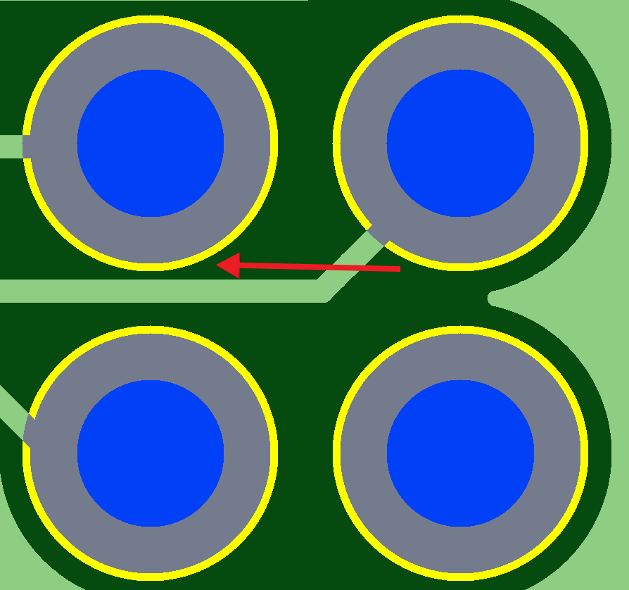 Зазор: площадка-проводник