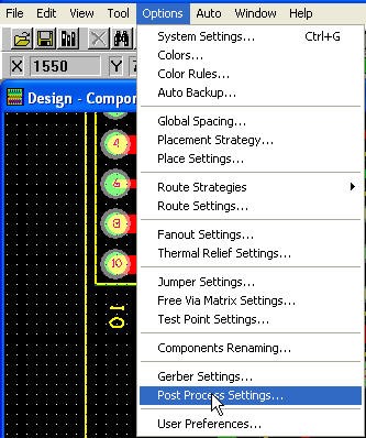 Рис.1. Меню Options-Post Process Settings.jpg