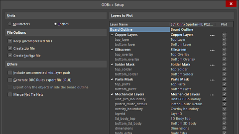  Инструкция по созданию файла ODB++ в Altium Designer