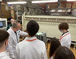 экскурсия студентов МИЭТ на производство печатных плат